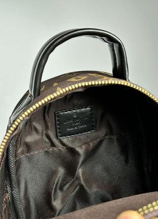 Жіночий рюкзак louis vuitton palm springs mini brown/ginger6 фото