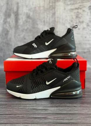 Кроссовки nike air max 270 black white