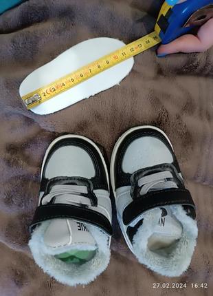 Кросівки зимові дитячі nike 16 розмір2 фото