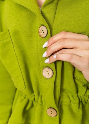 Жакет женский двунитка, цвет светло-зеленый, 115r0519.4 фото