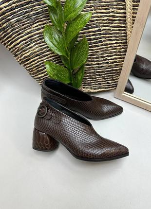 Туфли женские кожа замш натуральная