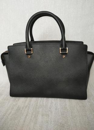 Сумка michael kors selma large из кожи сафьяно2 фото