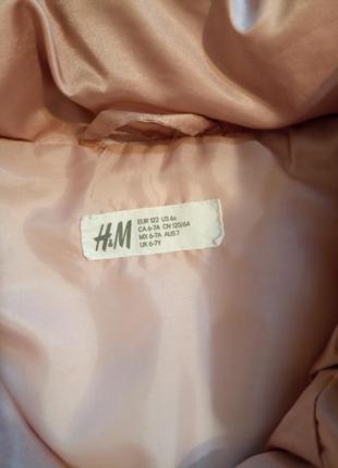 Демисезонная курточка h&amp;m на 6-7 лет6 фото