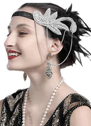 Повязка в стиле гетсби,20х