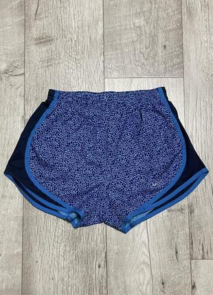 Женские беговые шорты costume nike blue dot pattern medium.