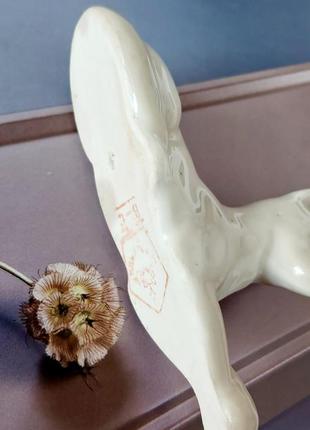 Статуетка городниця собака порцеляновий вінтаж