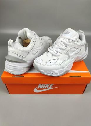 Nike m2k tekno white platinum3 фото