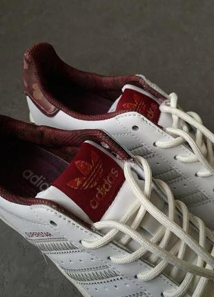 Adidas superstar
bone bordeaux жіночі кросівки білі кремові беж демі весна осінь кеди женские кроссовки кеды демисезонные белые крем с красным6 фото