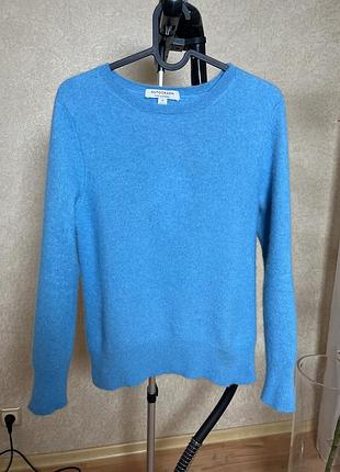 Кофта свитер кашемир джемпер кашемировый  autograph mark & spencer р.s-m
