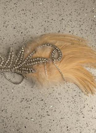 Повязка на голову в стиле гетсби вечеринка в стиле большого гетсби,20х