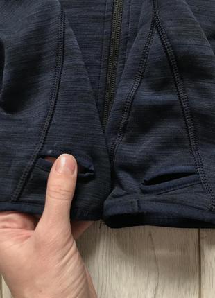 Утепленная кофта h&m sport внутри на флисе9 фото