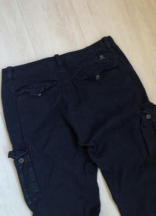 Карго штаны next cargo pants navy blue4 фото