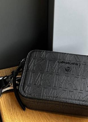 Michael kors the snapshot bag total black, жіноча сумка, женская сумка