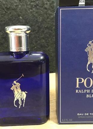 Ralph lauren polo blue eau de toilette 99/100 мл оригинал достаточно жидкий аромат1 фото