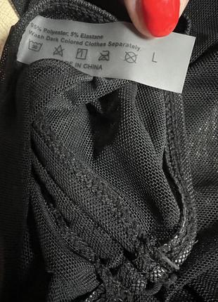 Прозрачная мини- секси юбка,размер l4 фото