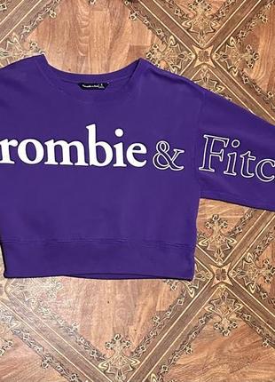 Кофта фиолетовая abercrombie & fitch3 фото