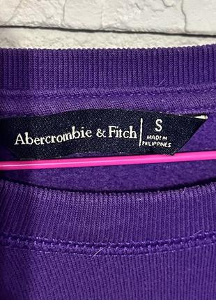 Кофта фиолетовая abercrombie & fitch6 фото