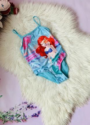 Красивый яркий купальник disney девочке 7-8 лет