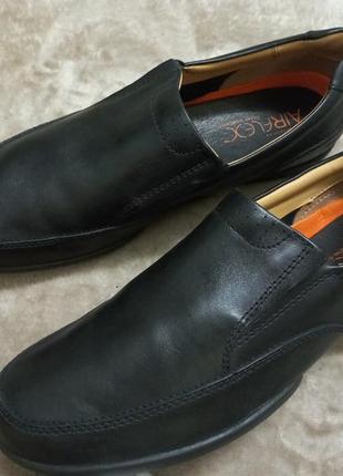 Туфли мокасины весна-осень кожа 44р. clarks индии3 фото