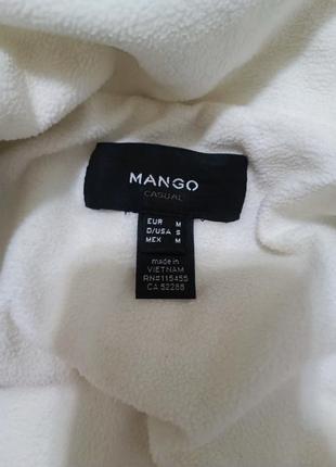 Теплая куртка с утеплителем на флисе mango3 фото