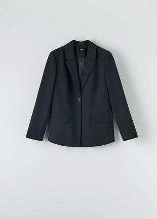 Базовый черный пиджак в стиле zara👌
