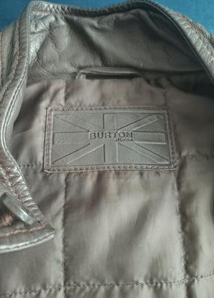 Шкіряна куртка burton3 фото