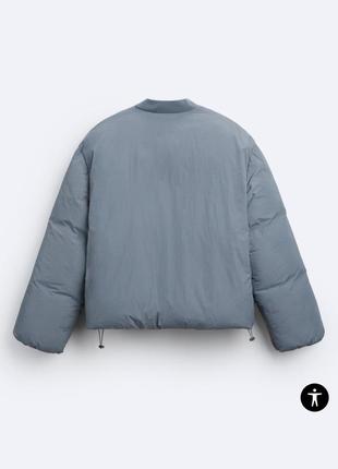 Zara мужская куртка пуфер оригинал оверсайз6 фото