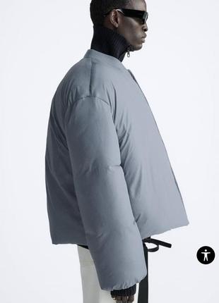 Zara мужская куртка пуфер оригинал оверсайз5 фото