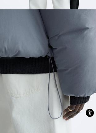 Zara мужская куртка пуфер оригинал оверсайз4 фото