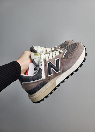 👟 кросівки   new balance 574 legacy  brown       / наложка bs👟