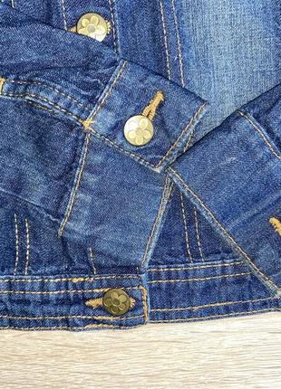 Класснячья джинсовая куртка на 5-6 рочки рост 110-116 см3 фото