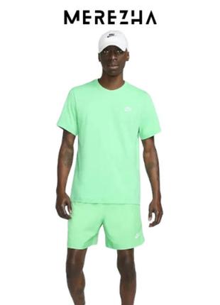 Футболка майка nike m nsw club tee (ar4997-363) оригінал!