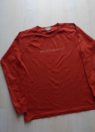 Футболка лонгслив wood whatever long sleeve tee