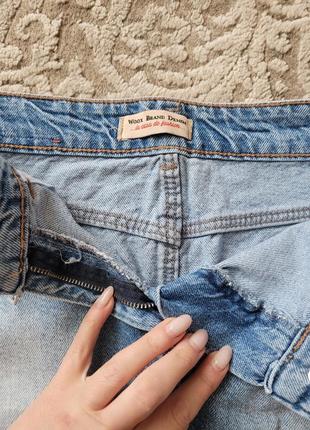 Турция джинсовая юбочка,юбка woox brand denim, как новая4 фото
