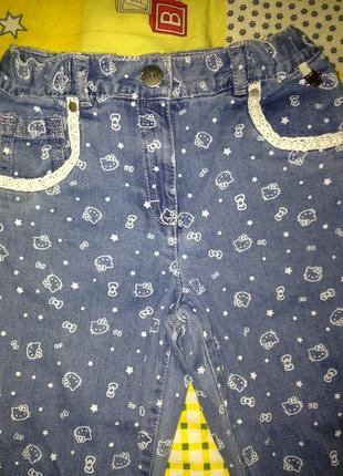 Красиві джинси з кітті