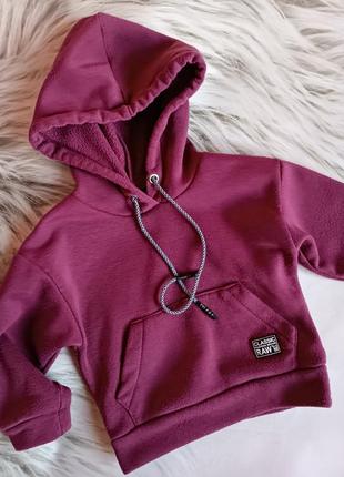 Теплое худи на весну в наличии,рост 86