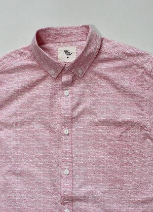 Симпатичная текстурная шведка / тенниска / рубашка на короткий рукав в приятном цвете от cws