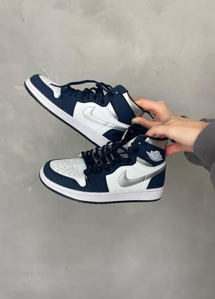 Женские кроссовки jordan retro 1 high люкс качество