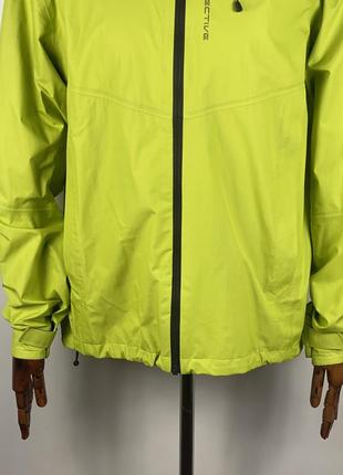 Чоловіча мембранна куртка protective sports membrana yellow rain jacket size xxl3 фото