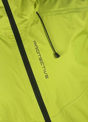Чоловіча мембранна куртка protective sports membrana yellow rain jacket size xxl9 фото