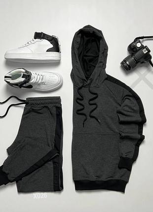 Весенний спортивный костюм (худи + штаны) топ качества
