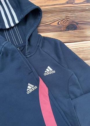 Оригинальный спортивный костюм adidas на девочку5 фото