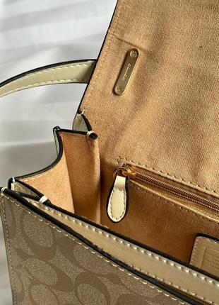 👜 coach large morgan square crossbody bag 3