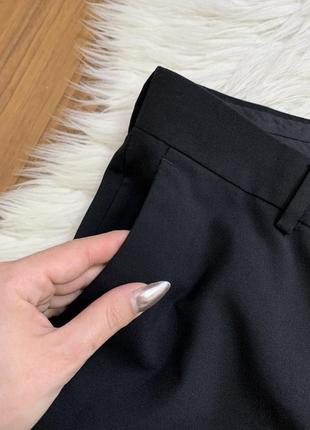 Класичні чорні брюки завужені3 фото