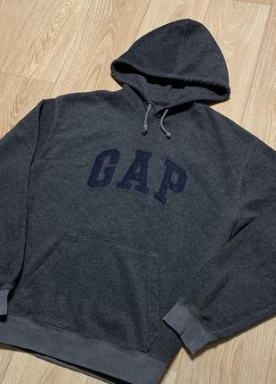 Gap big logo teddy худи кофта флисовая2 фото