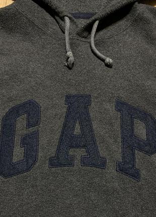Gap big logo teddy худи кофта флисовая4 фото