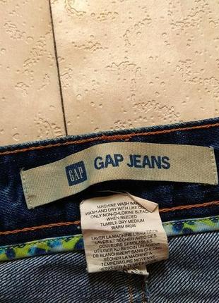 Брендова джинсова спідниця з високою талією gap, 12 розмір .3 фото