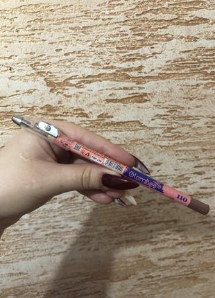 Олівець для губ glambee 110