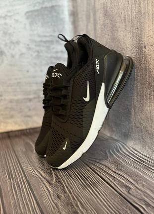 Кросівки чоловічі, nike air max 270 black white