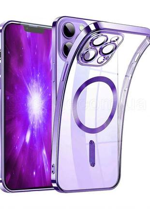 Чехол с функцией magsafe для apple iphone 14 purple (11)